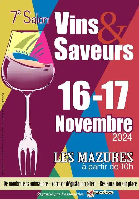 Salon des vins Les Mazures 2024